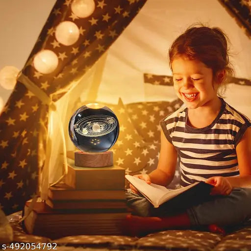 Explorer 3D Galaxy Crystal Bal