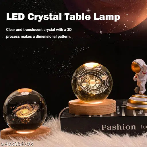 Explorer 3D Galaxy Crystal Bal