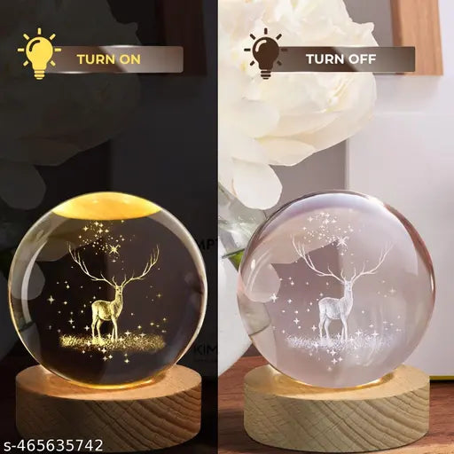 3D Deer Lamp Ball