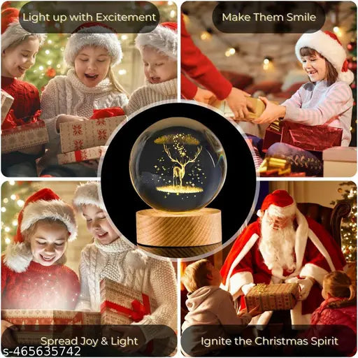 3D Deer Lamp Ball
