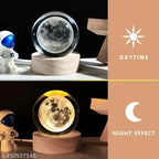3D Moon Crystal Ball