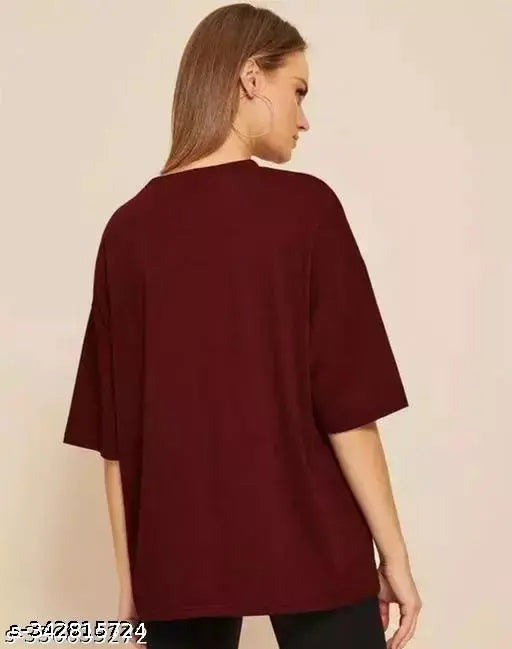 Oversized Round Neck